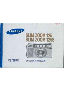 Samsung AF 125 manual. Camera Instructions.